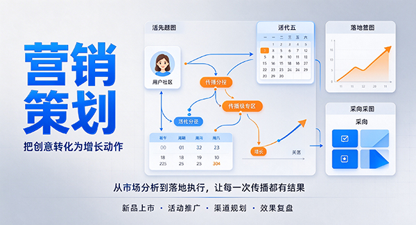 蔡甸区营销策划